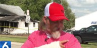 INTERVIEW: Bellevue man talks about house fire rescue