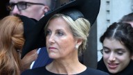 Duchess of Edinburgh blows kiss to Duchess of Kent's coffin following royal funeral