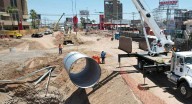 Conoce los cambios en las rutas alternas por trabajos de construcción de paso desnivel en Colosio y Solidaridad en Hermosillo