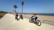 Una vuelta ciclista al mar Menor con final inesperado