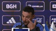 Un periodista hizo emocionar hasta las lágrimas a Lionel Scaloni en conferencia de prensa