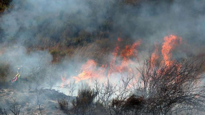 Nivel 2 por un incendio forestal en Cerezo de Arriba (Segovia): hay amenaza seria para las poblaciones