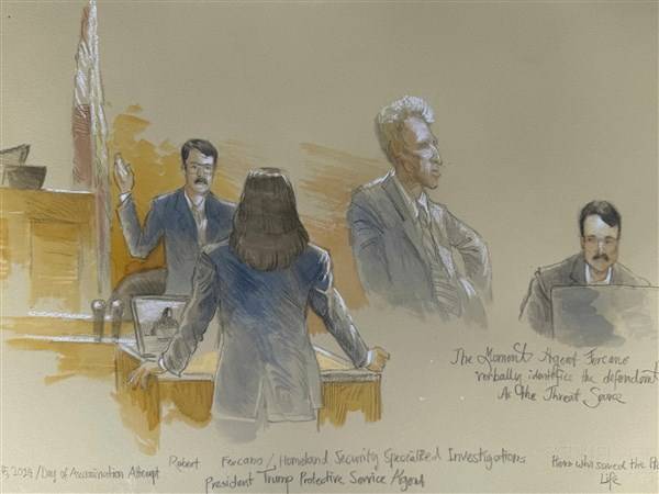 Suspect in Trump assassination attempt veers off topic and forfeits opening statement at trial