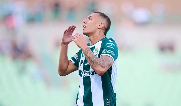 Santos Laguna abre proceso de investigación contra Franco Fagúndez por indisciplina