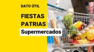 Horario del comercio: Así funcionarán los supermercados durante Fiestas Patrias