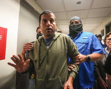 ICE in court: Egyptian immigrant who begged judge to help family avoid persecution gets apprehended by masked agents after hearing