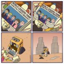 I Tried To Imagine How These Famous Characters Would Be Affected By Ecological Disasters (16 Pics)