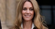 Kate Middleton steps out with new blonde hair as she returns to royal duties with Prince William