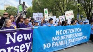Protesters in Newark oppose ICE surveillance database