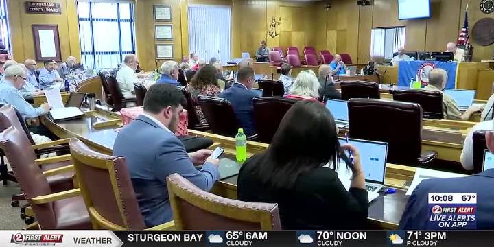 Winnebago County Board discusses county sales tax Tuesday