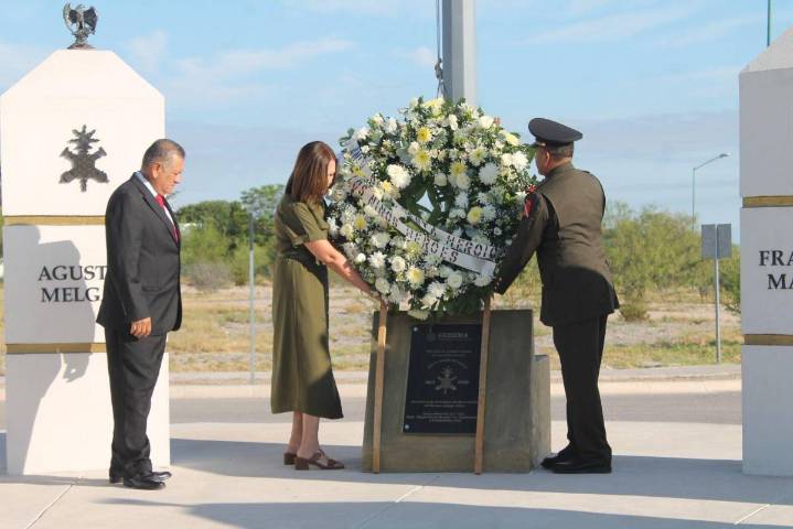 Conmemoran a los Niños Héroes de Chapultepec con ceremonia en Ciudad Frontera