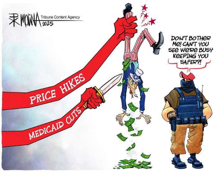 Cartoon: Keeping you safe