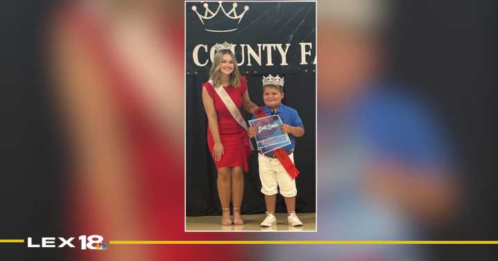 6-year-old pageant winner spreads love to nursing home despite facing vision loss