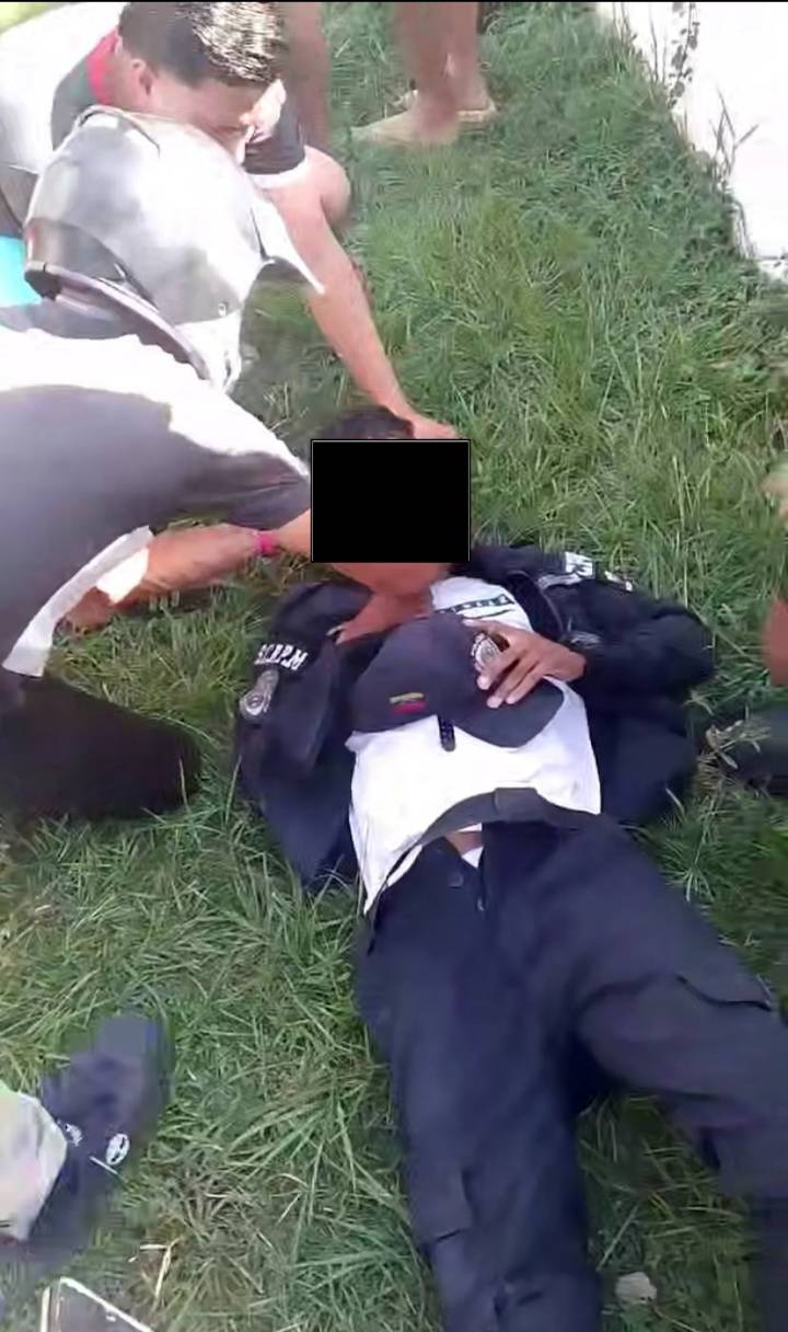 Funcionarios chocaron contra un perro en Ciudad Bolívar