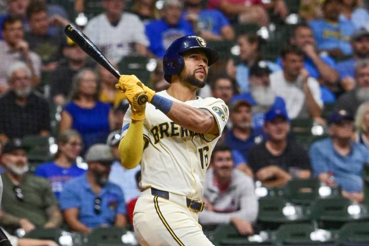 Deadspin | Blake Perkins' 5 RBIs carry majors-leading Brewers past Angels