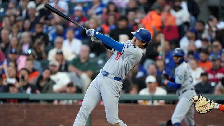 Shohei Ohtani hits his 49th homer and Dodgers rally to beat Giants ...