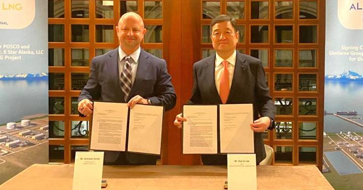 Glenfarne, POSCO International Announce Agreement to Enter Strategic Alaska LNG Partnership Including LNG Offtake and Steel Supply
