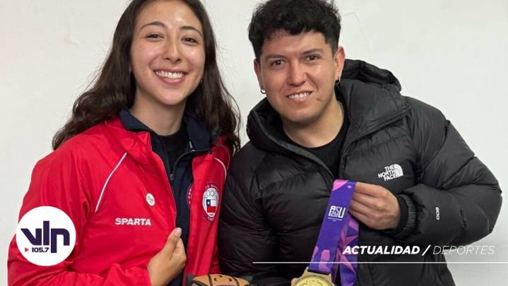 Ciclista curicana celebra su oro Panamericano Junior con la Corporación de Deportes de Curicó