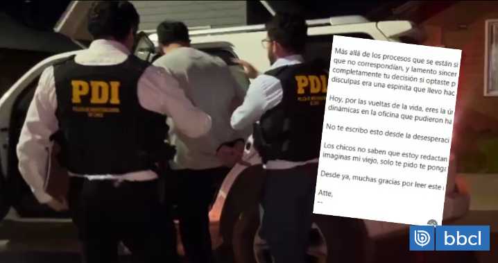 Imputado por torturas pidió a víctima firmar un documento indicando que no tuvo problemas con él