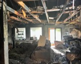 ‘Our forever home’: Central NY family loses house in fire but friends and strangers rally to help them