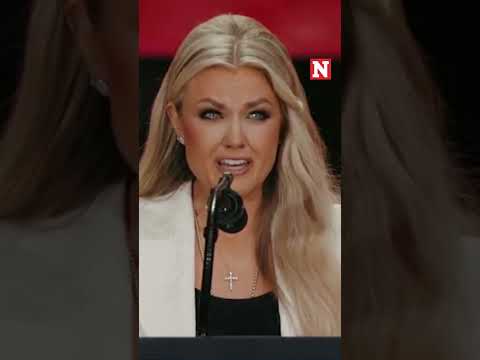 Erika Kirk Gets Emotional Speaking At Charlie Kirk's Memorial Service