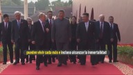 Putin y Xi Jinping, en busca de la eternidad: un micro abierto les pilla charlando sobre la inmortalidad