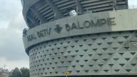 El Betis inicia la demolición de la grada baja de Preferencia en el Benito Villamarín