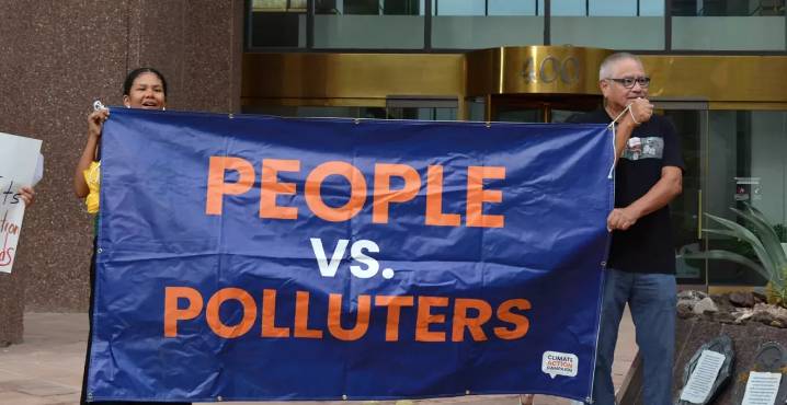 Protesters slam APS for raising rates, ditching clean energy