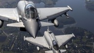 Dos Eurofighter alemanes escoltan a un avión militar ruso sin identificar en el Báltico