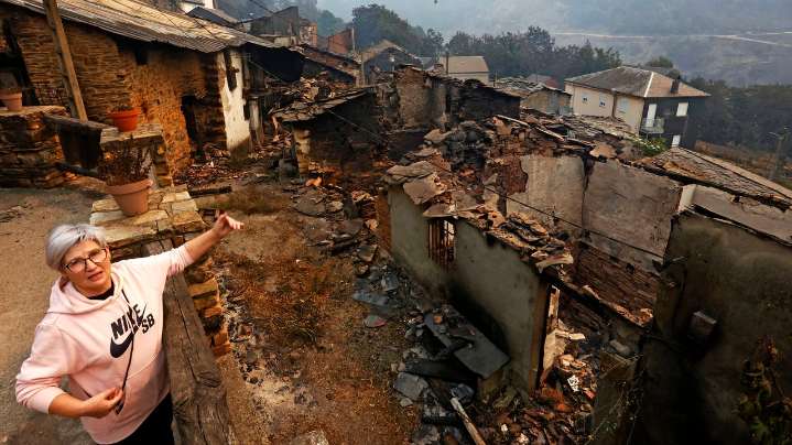 Más de 150 afectados por los incendios pidieron las ayudas de la Xunta el primer día