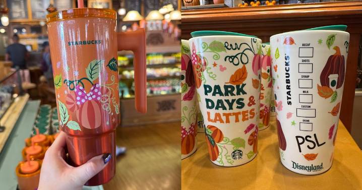 A Look At Starbucks' 2025 Fall Merch & Exclusive Disney Cups