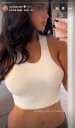 Kylie Jenner Rocks Bold White Crop Top and Leather Pants in New Selfie
