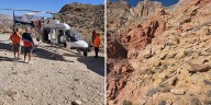 Hiker rescued after falling 60 feet down rugged terrain in Mohave County