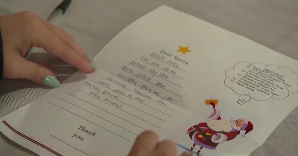 Send letters to Santa through Postal Service's Operation Santa