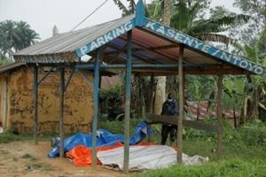 Victims buried after IS-linked attack in DR Congo