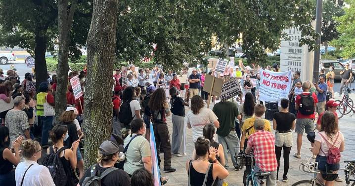 Protesters rally in New Orleans against Trump’s threat to send in National Guard