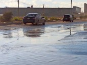 Provoca lluvia estragos en vialidades
