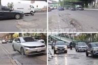 Tiene Periférico  un bache  cada 46 metros