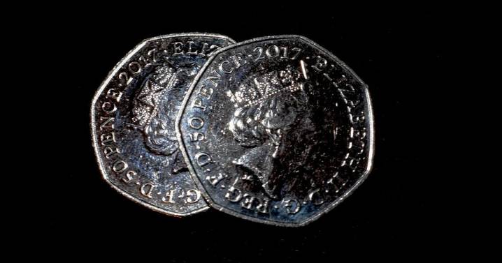 Rare 50p coin with 'unusual error' is worth nearly 100 times more than face value