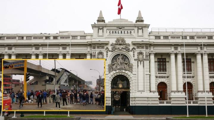 Transportistas de SJL marchan al Congreso y exigen acciones contra extorsiones y asesinatos