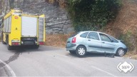 Tres personas heridas en un accidente de tráfico en Valdés