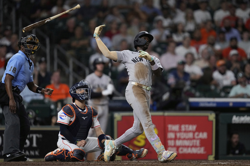 Grand slam de Grisham lleva a Yankees a victoria 7