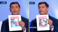 Parisi muestra fotos de Piñera y Pinochet para emplazar a Matthei: La calificó de "traidora" en pleno debate