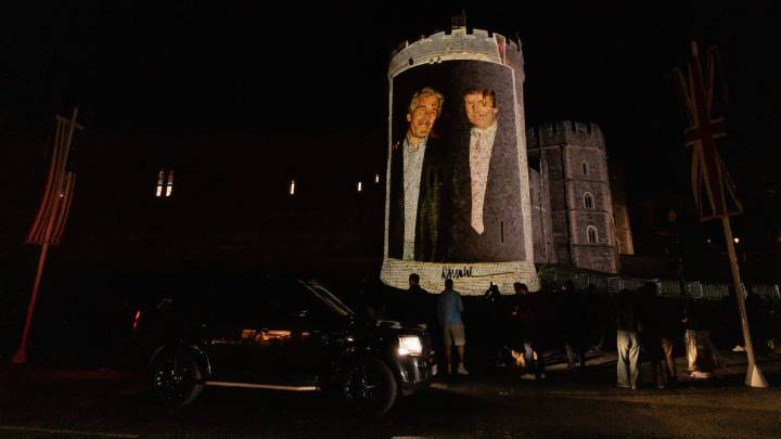 Trump Plagued by Jeffrey Epstein Projections During UK Trip
