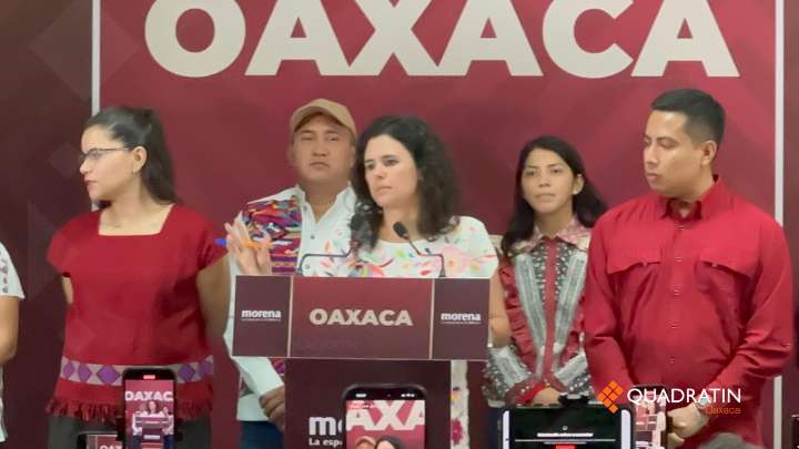 Rebasa Morena 400 mil afiliados en Oaxaca: Luisa María Alcalde