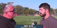 Jocko speaks with the head football coach for Columbus High Scool