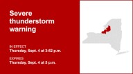 Update: Expect damaging winds and penny-sized hail with thunderstorms in Oswego County Thursday