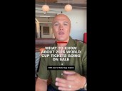 What to know about 2026 World Cup tickets going on sale