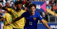 El potente equipo de Francia se llena de dudas para doblegar a Sudáfrica en su estreno del Mundial Sub 20