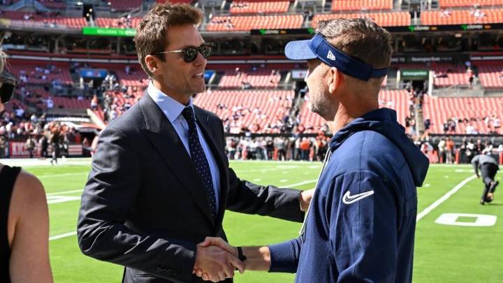Cowboys' Brian Schottenheimer unbothered by Tom Brady's Raiders booth controversy